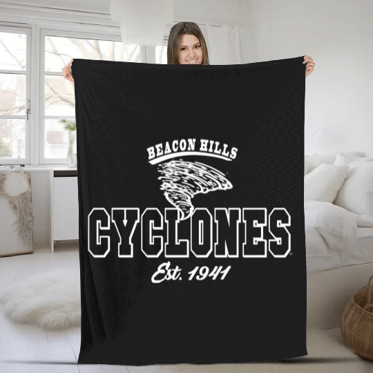 Beacon Hills High School Cyclones Fleece Blankets