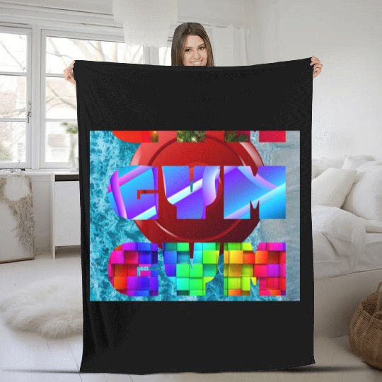 IMPORTANT GYM NASA IN DUCAÇAO DO SPORTS. Fleece Blankets