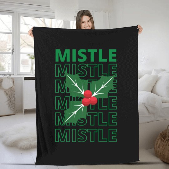 New Mistletoe Classic Fleece Blankets