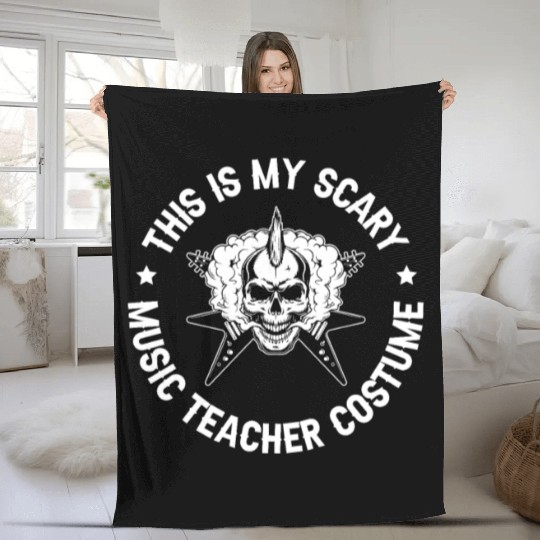 Music Teacher Fleece Blankets