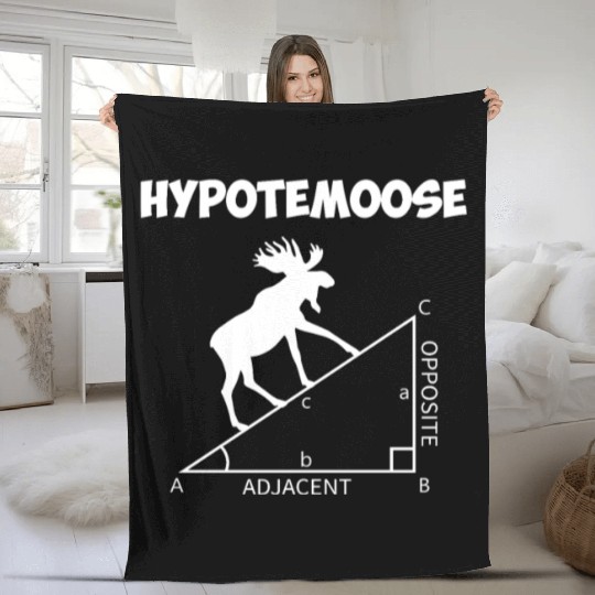 hypotemoose, math teacher hypotemoose Fleece Blankets