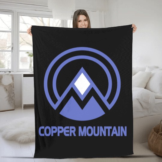 Copper Mountain Colorado Fleece Blankets