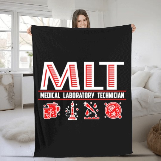 Lab Technician Medical Laboratory Science Medical Fleece Blankets