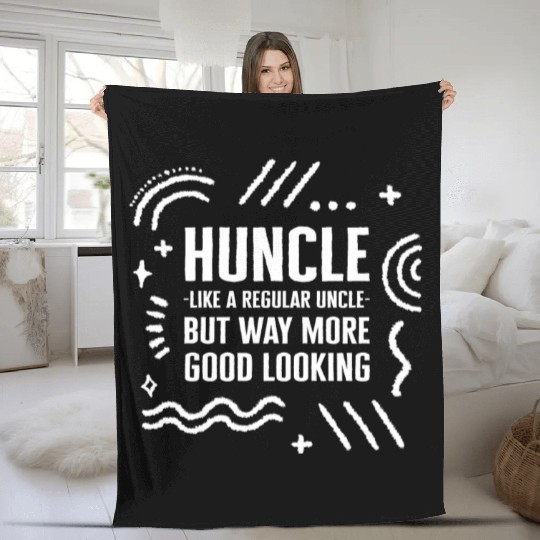 Uncle Fleece Blankets Fleece Blankets, Huncle Definition Funny Fleece Blankets,