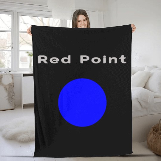 Red point Fleece Blankets