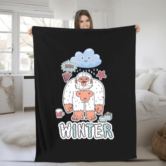 Gift christmas cute Rejeki Fleece Blankets