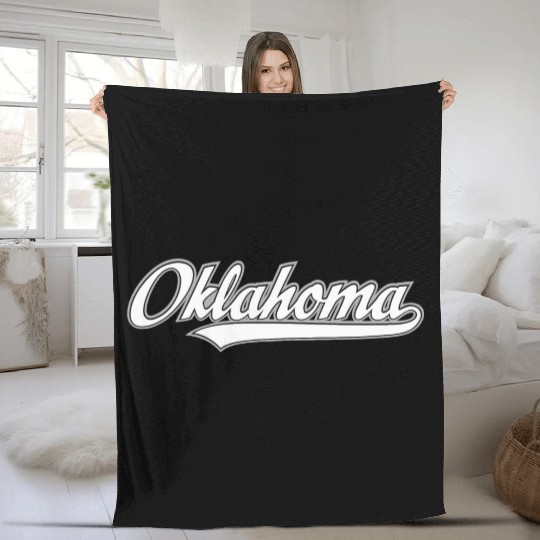 Oklahoma Fleece Blankets