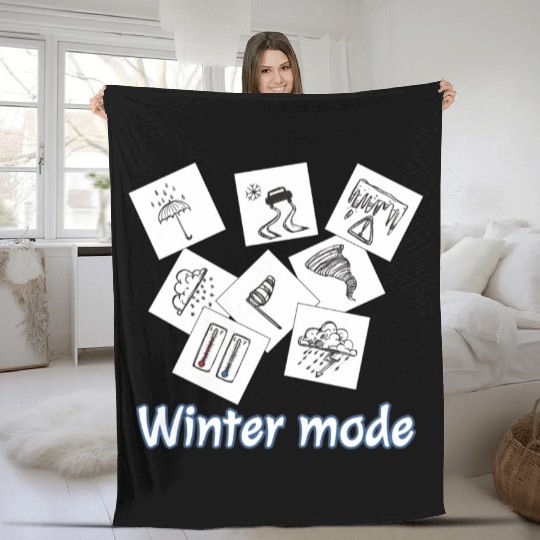Winter mode Fleece Blankets