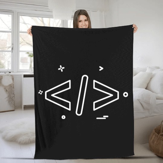 Computer, Computer Science Engineer Engineering Fleece Blankets