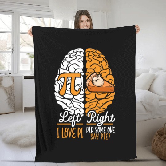 Math Instructor Math Teacher Mathematician Pi Day Fleece Blankets
