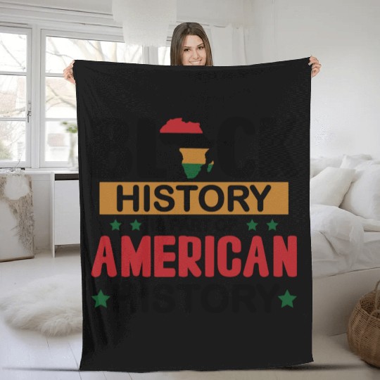 Black History Fleece Blankets