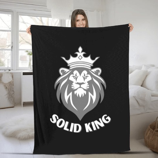 Solid king Fleece Blankets