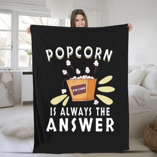 Movie Watching Cinema Popcorn Binge Watching Fleece Blankets