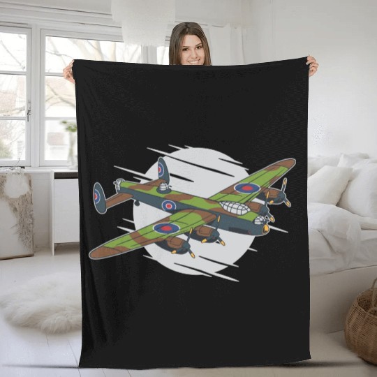 War-fighter jet plane War-fighter jet plane inspir Fleece Blankets