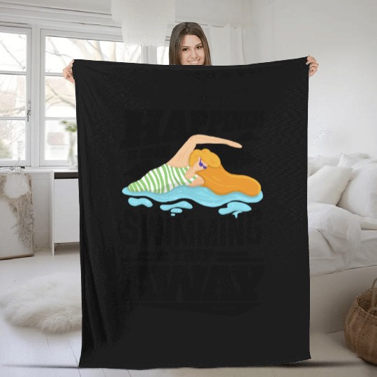 To swim Fleece Blankets