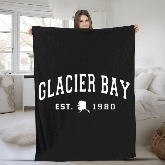 Alaska Gift USA Natur Bär Denali Grizzly Wald Fleece Blankets