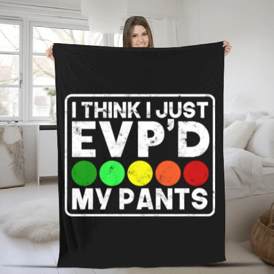 I think I just EVP'D my pants - supernatural Fleece Blankets