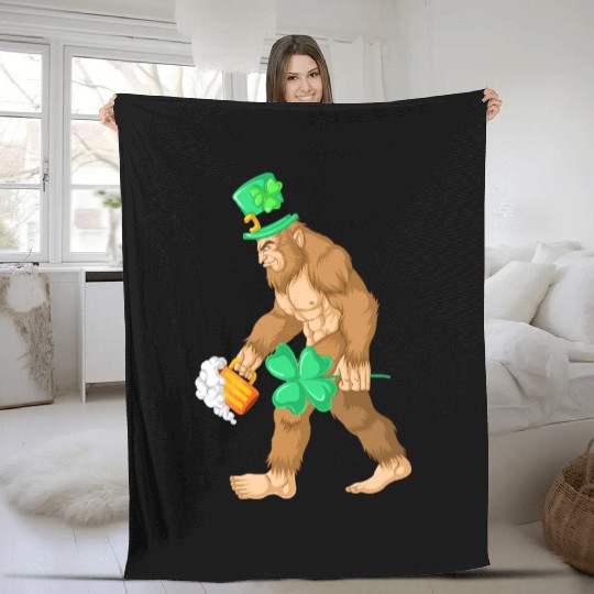 St Patrick's Day Fleece Blankets