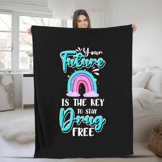 Addiction Health Fleece Blankets