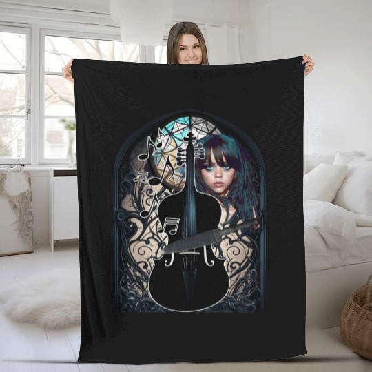 Wednesday Fleece Blankets