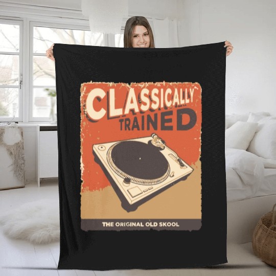 Classically Trained Fleece Blankets
