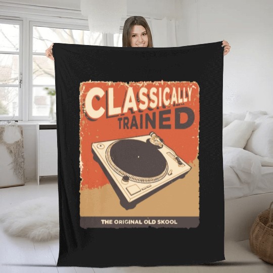Classically Trained Fleece Blankets