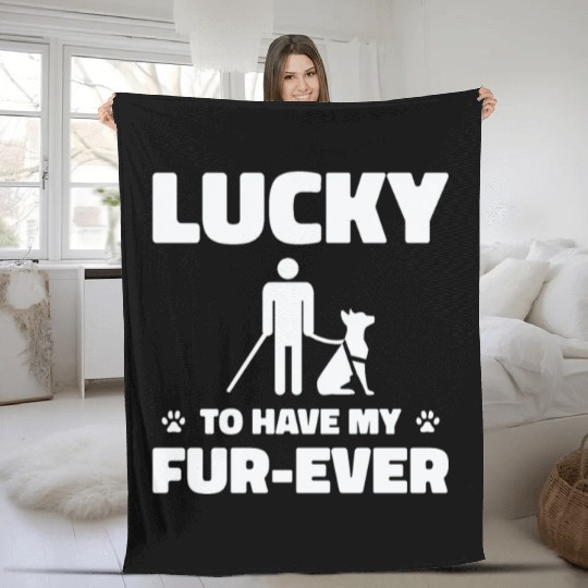 Braille Blind Blindness Awareness Visually Fleece Blankets