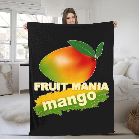 FRUIT MANIA MANGO Fleece Blankets