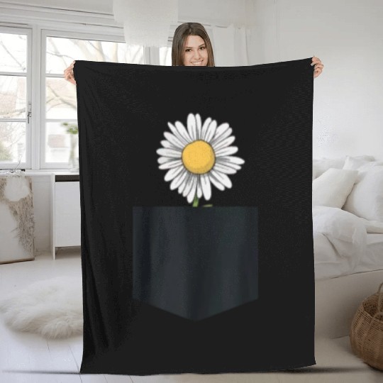 Marguerites Daisy Summer Daisies Flower Garden Fleece Blankets