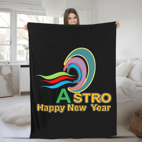 Astro B Fleece Blankets