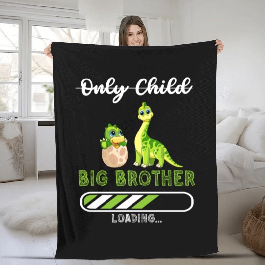 Big brother dinosaur 2023 Fleece Blankets