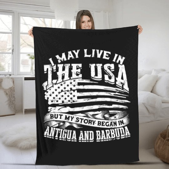 US Immigrant Indigenous USA Immigrants america Fleece Blankets