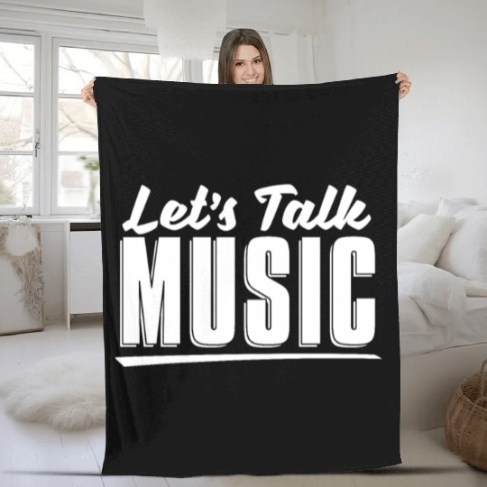 Music Teacher Fleece Blankets
