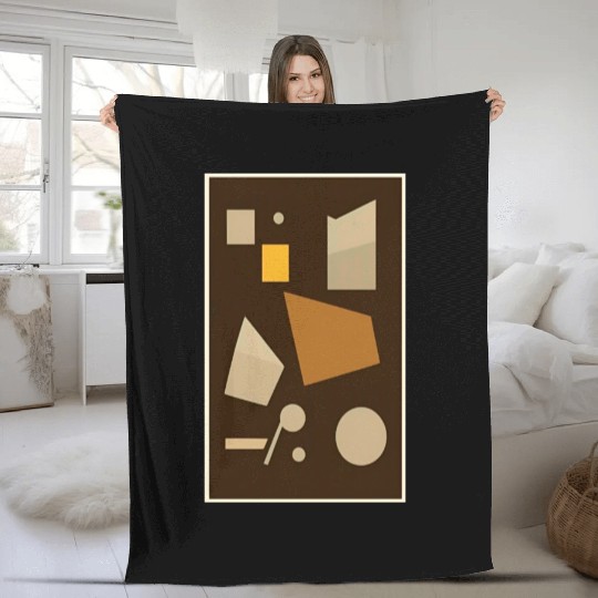 Chocolate Espresso Candy Bar Fleece Blankets