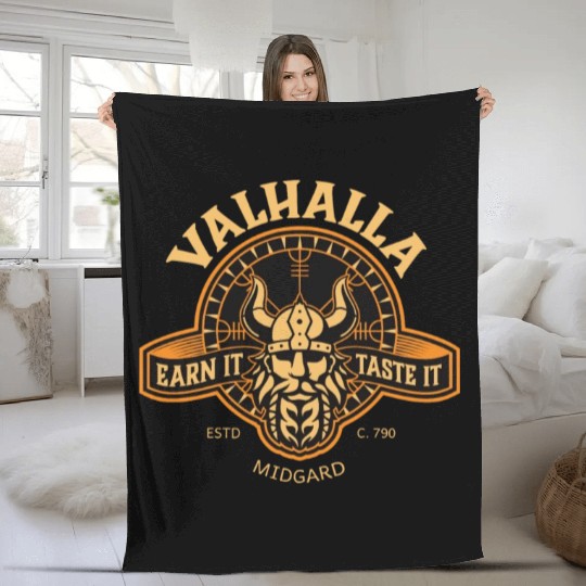 Valhalla Brewing Fleece Blankets