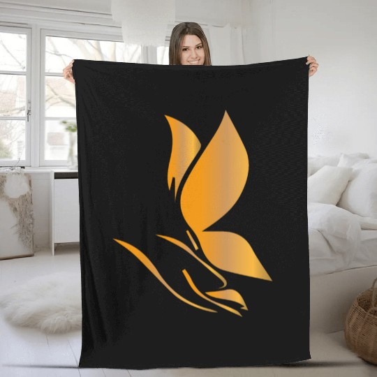 beauty logo Fleece Blankets