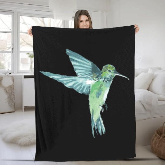 Hummingbird Fleece Blankets