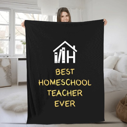 Best Homeschool Teacher Fleece Blankets