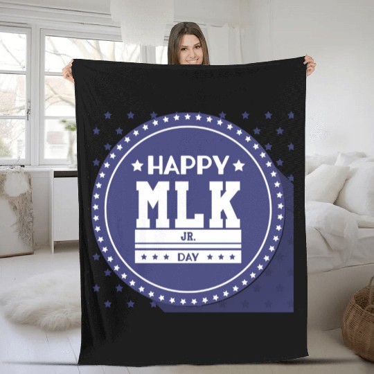 Martin Luther king jr. day Fleece Blankets