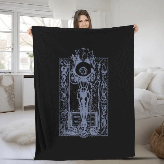 St Joan of Arc Distressed Vintage Saint Catholic W Fleece Blankets
