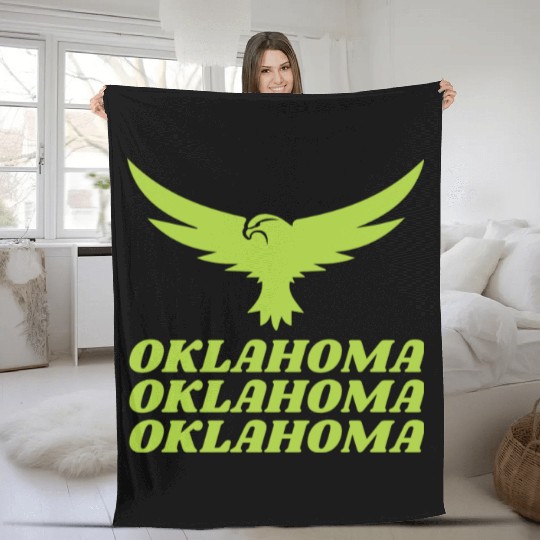OKLAHOMA PRIDE Fleece Blankets