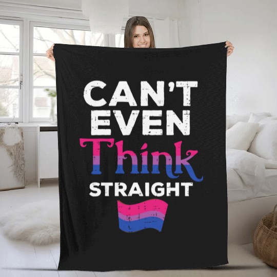Straight LGBTQ Bisexual Flag Gay Pride Fleece Blankets
