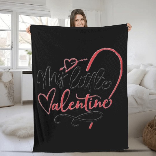 Happy valentines day Fleece Blankets