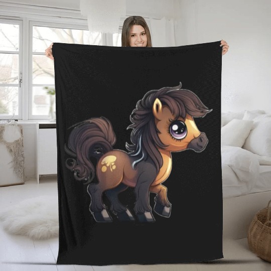 horse horses horse riding Fleece Blankets