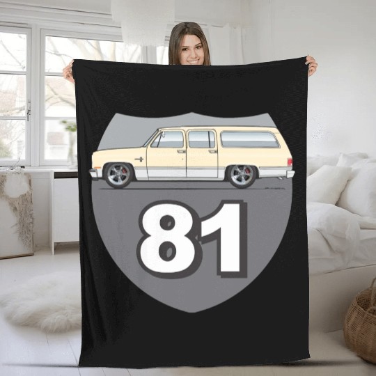 81 Santa Fe Tan Fleece Blankets