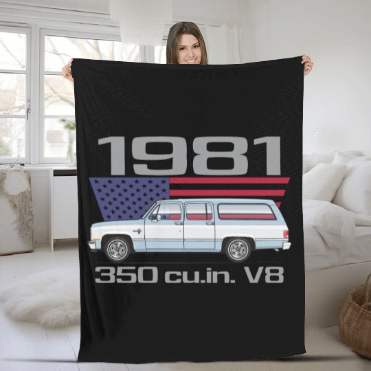 1981 Light Blue Fleece Blankets