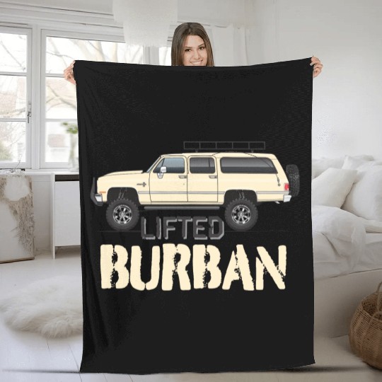 burban Santa Fe Tan Fleece Blankets