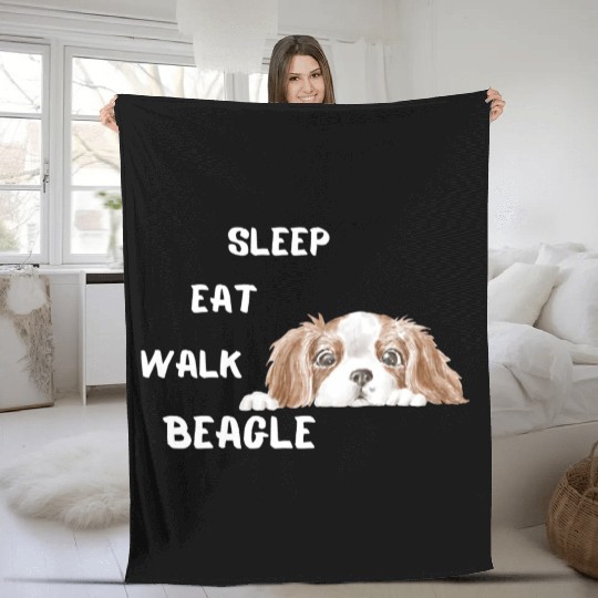 Beagle Fleece Blankets