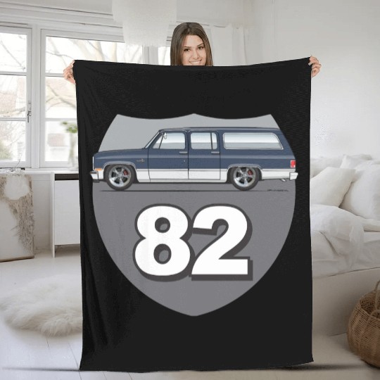 82 Midnight Blue Fleece Blankets