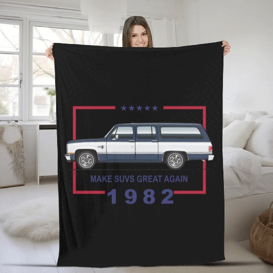 1982 Midnight Blue Fleece Blankets